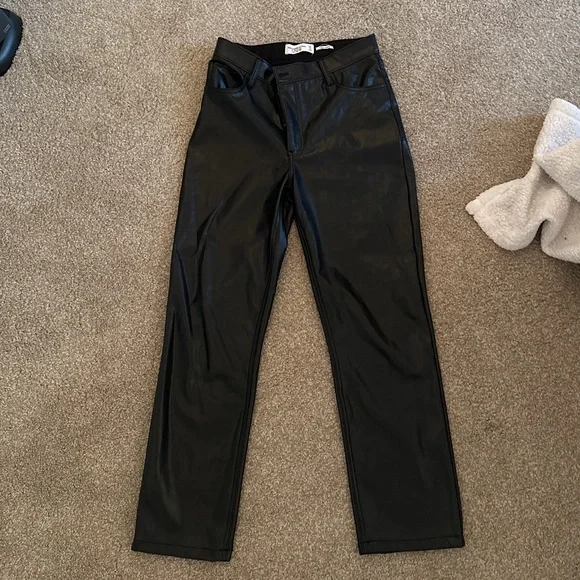 Abercrombie Leather pants - Picture 1 of 1